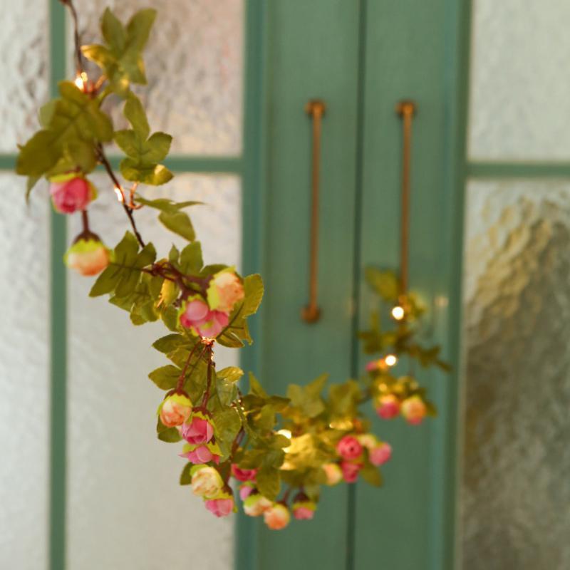 Ivy Decor Solar Rattan Led Lights