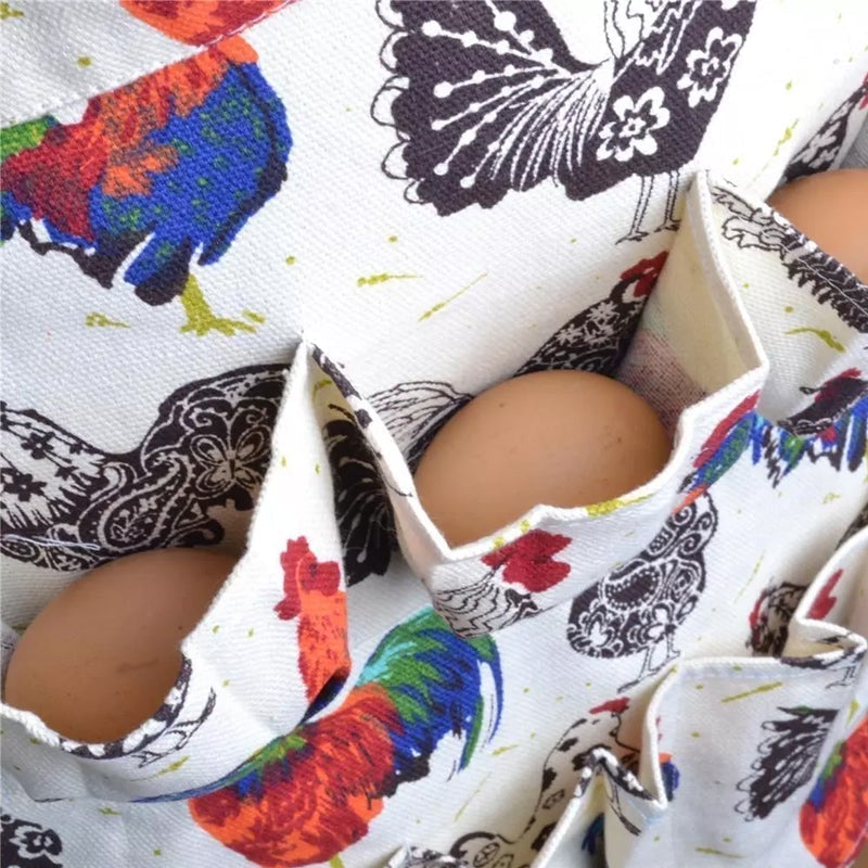 Multi-Pocket Eggs Harvest Working Aprons