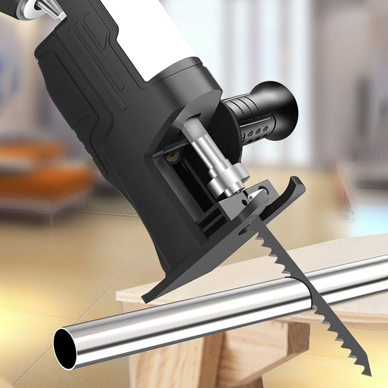 Electric Drill to Reciprocating Saw Adapter