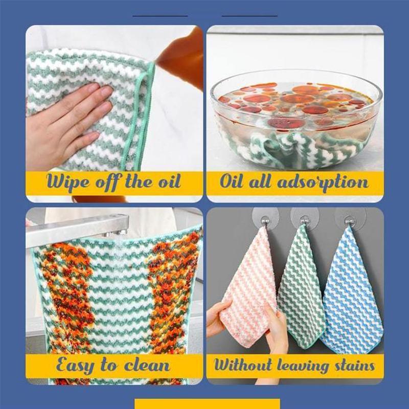 👍Microfiber Cleaning Rag (3PCS)