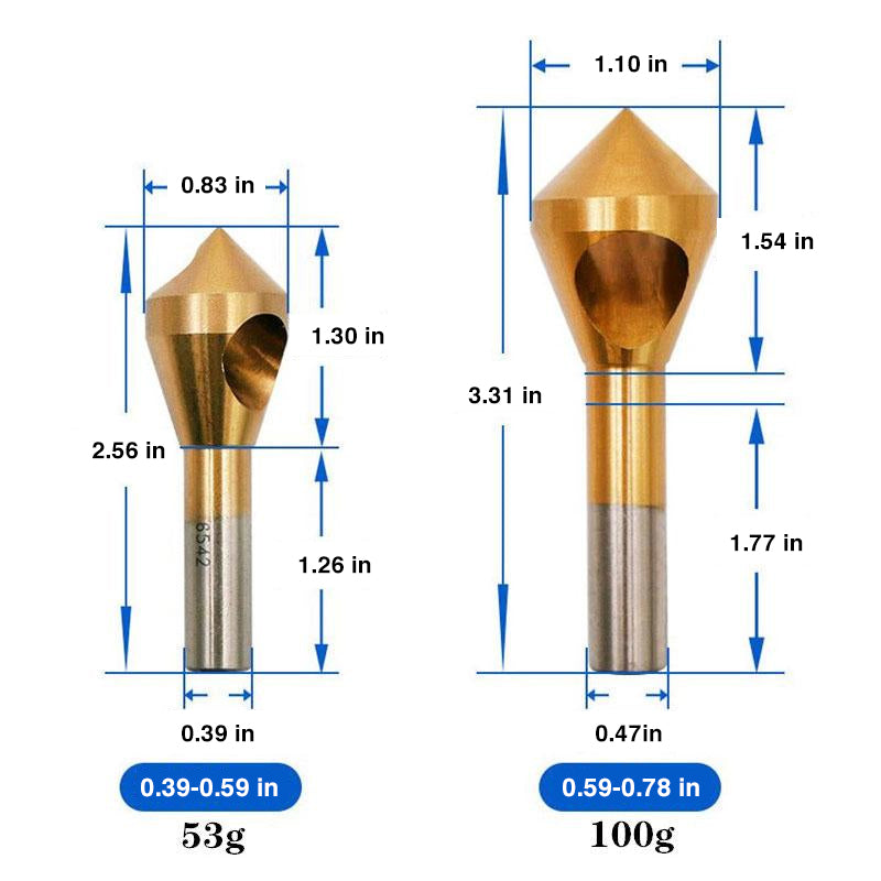 Bevel Cutter Chamfer Tool(4 Pcs)