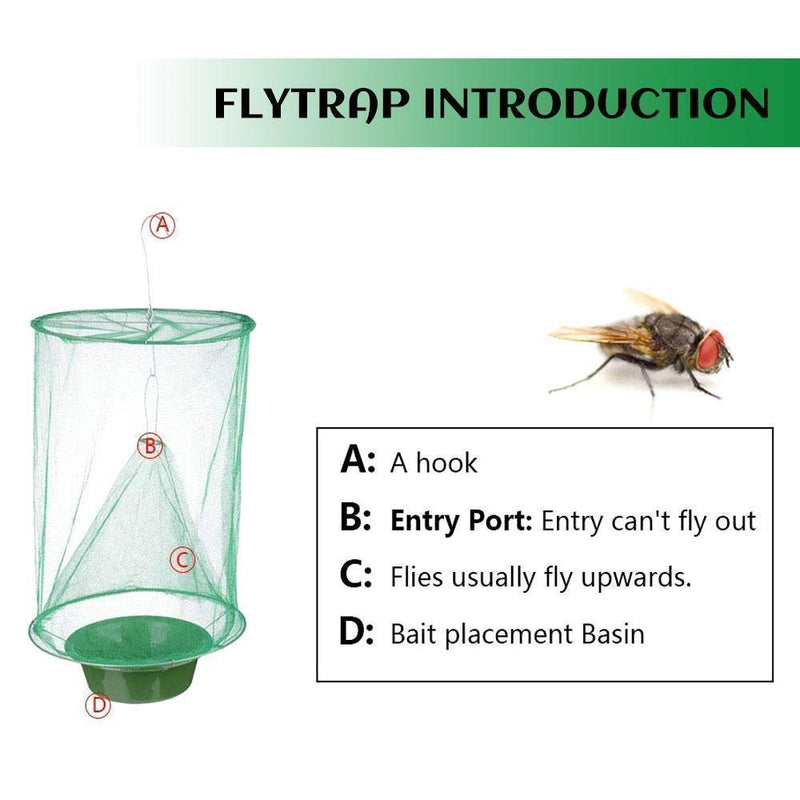 Portable Nontoxic Fly Mosquito Catcher for Indoor or Outdoor
