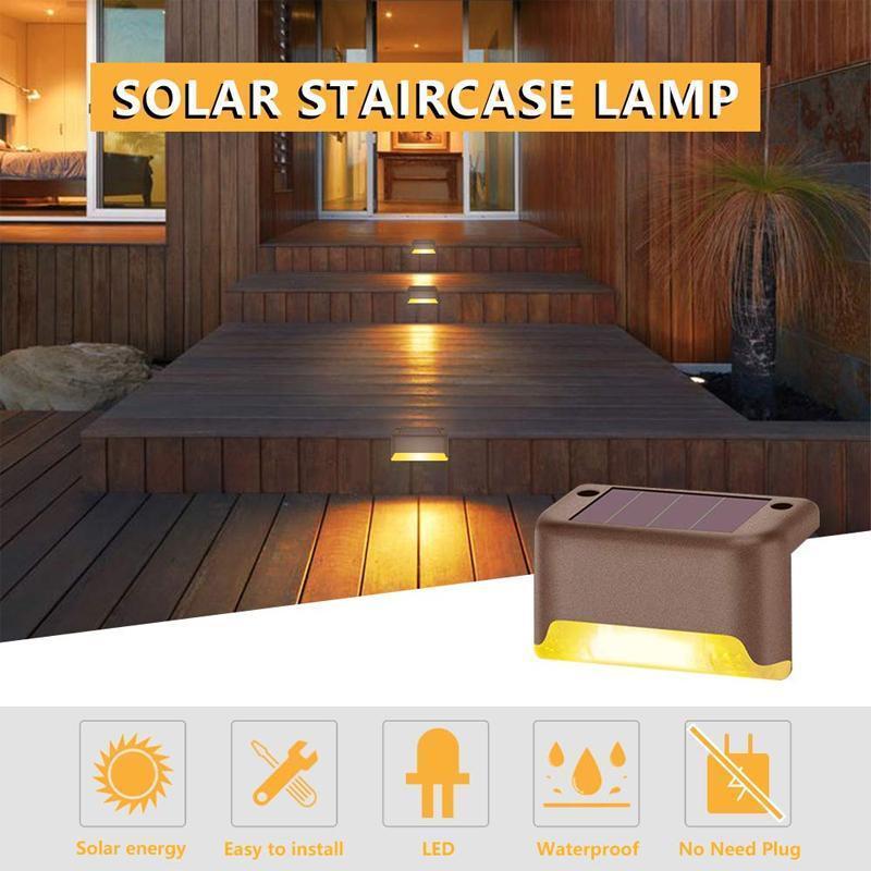 Innovative outdoor waterproof solar embedded light