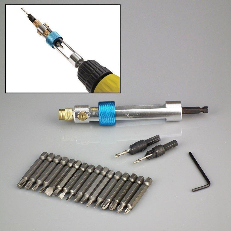 20 Pcs Drill Driver Screwdriver Set -High Speed Alloyed Steel