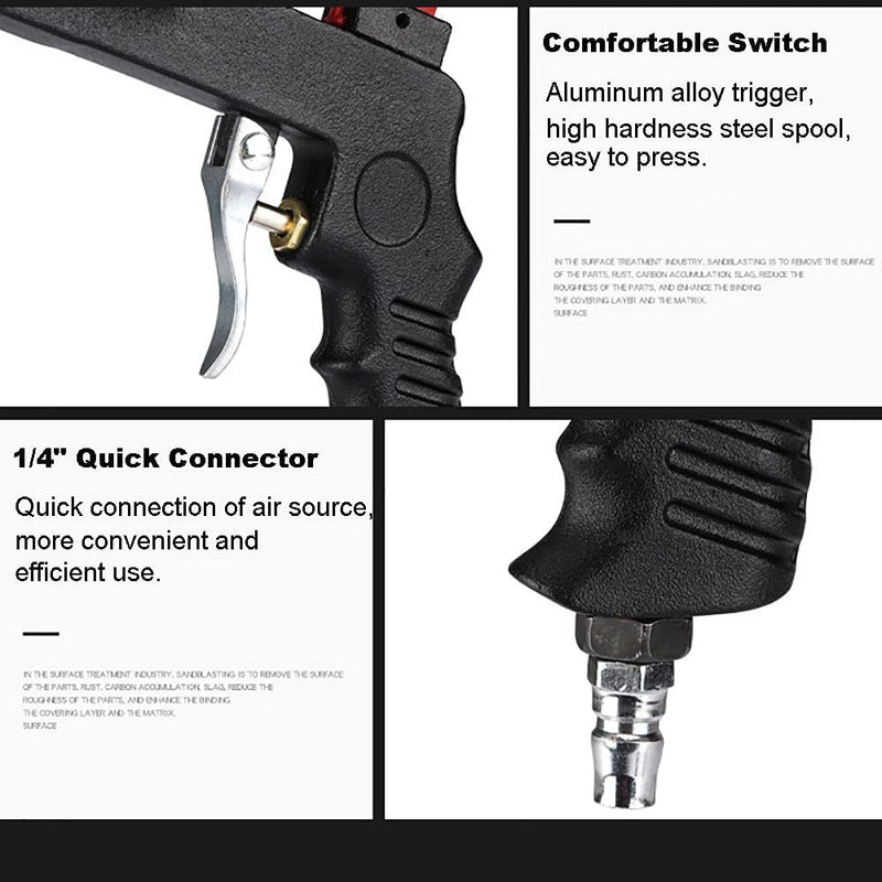 Portable Premium Gravity Sandblaster Kit