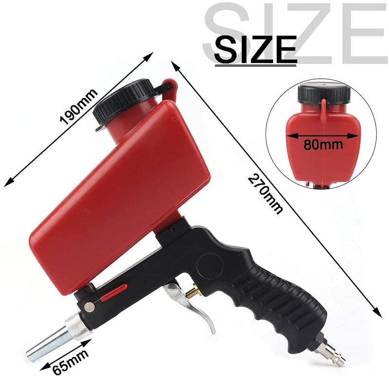 Portable Premium Gravity Sandblaster Kit