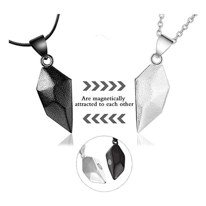 Couple Heart Love Matching Necklace