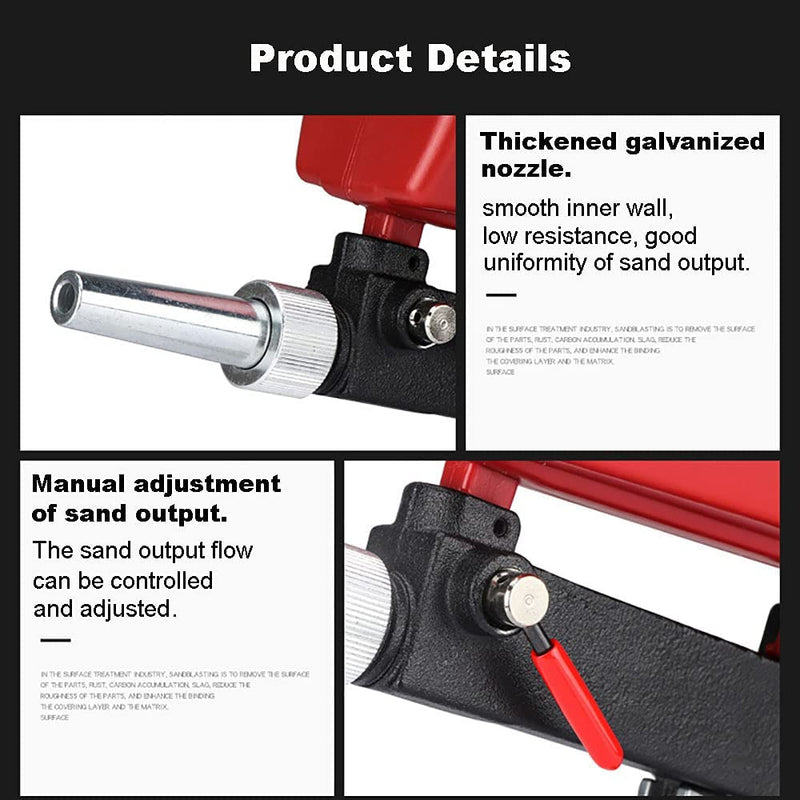 Portable Premium Gravity Sandblaster Kit