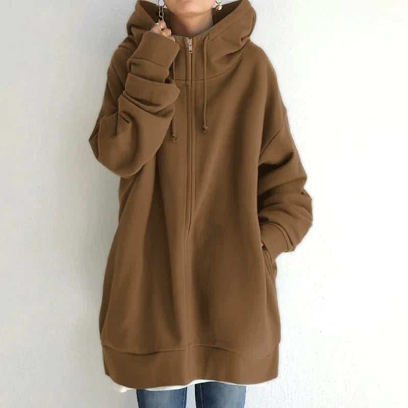 Women Cozy Winter Oversized Pullover Hoodie