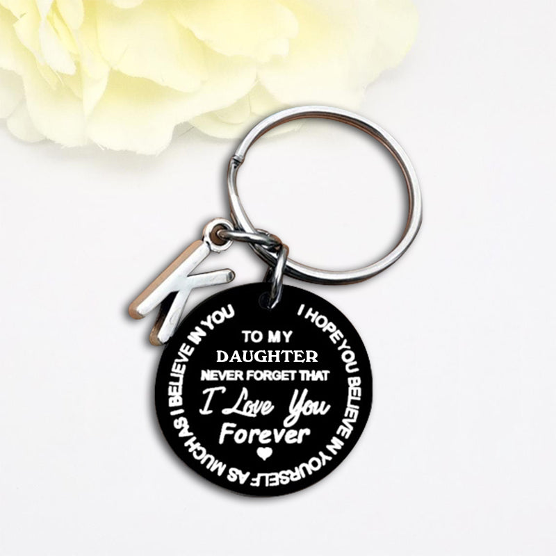 Sank® To My Son/Daughter Keychain Black Version