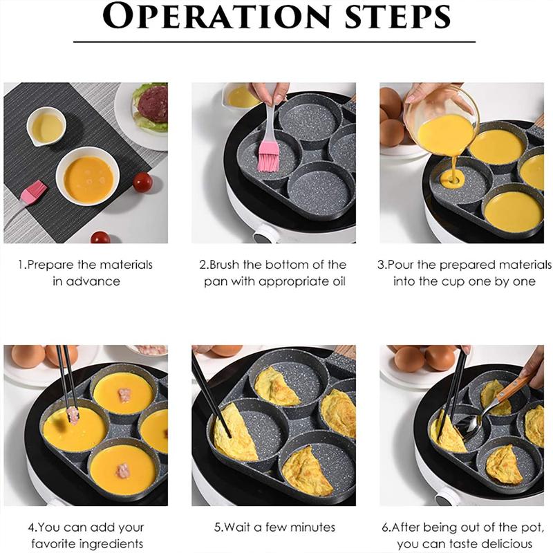 Four-Cup Frying Pan
