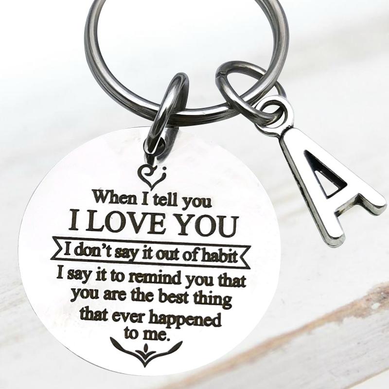 To my lover Keychain
