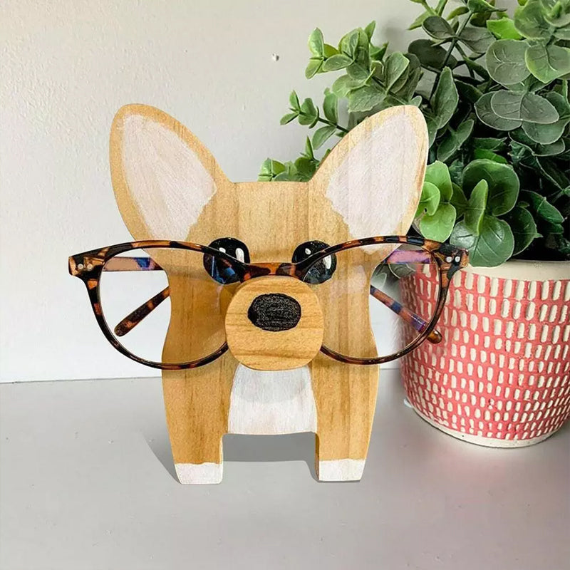 Wooden Eyeglass Stand