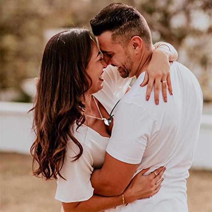 Couple Heart Love Matching Necklace