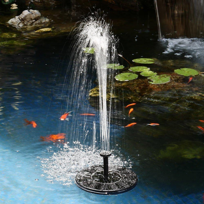 Solar Powered Garden Water Fountain Pump