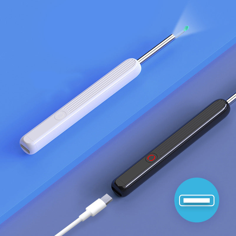 🔥Wi -Fi Visible Wax Elimination Spoon, USB HD Load Otoscope
