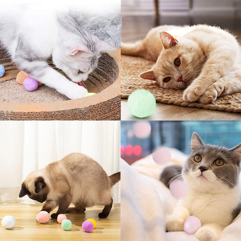 Silent Cat Toy Ball(30pcs)