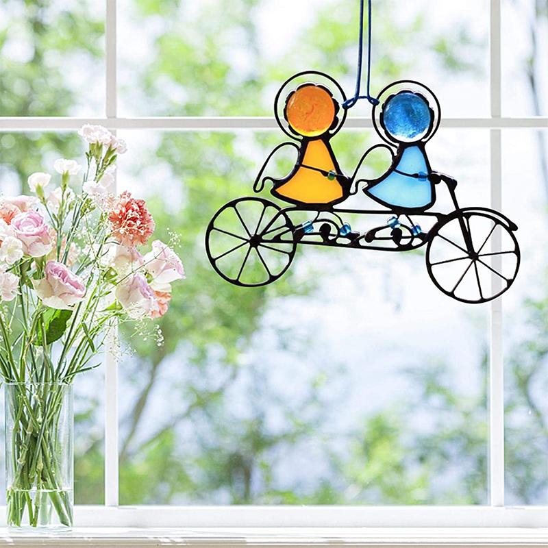 Colorful Art Window Pendant