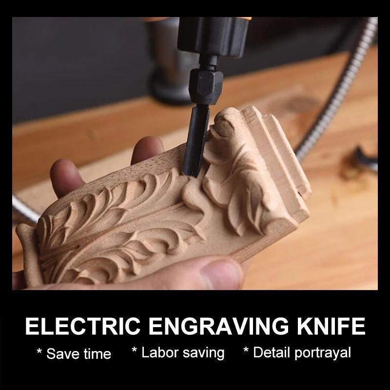 Woodworking Carving Chisel Electric Engraving Machines Tool Kit