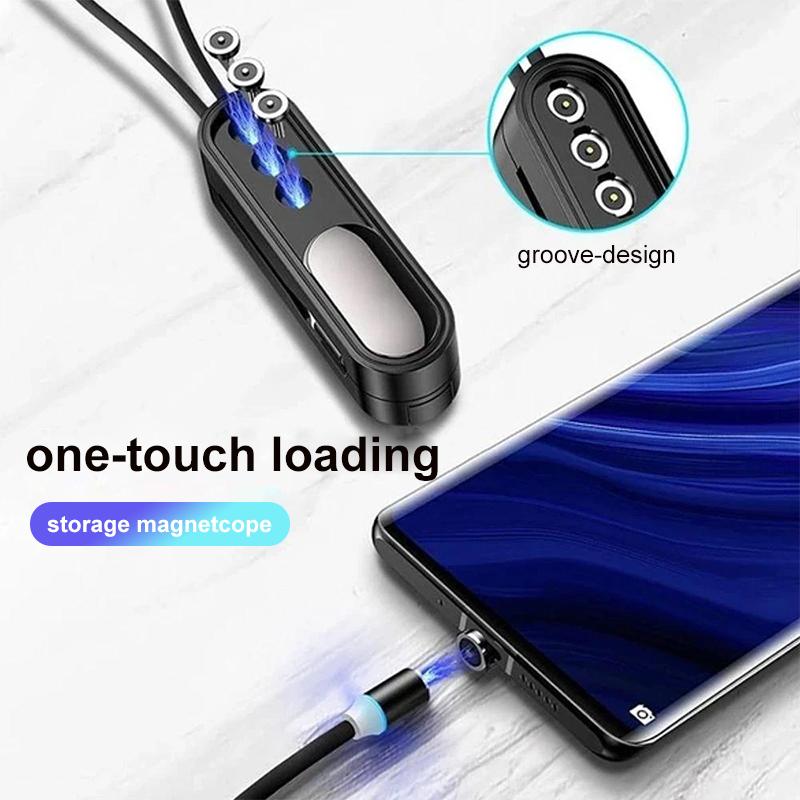 3-in-1 Magnetic Portable Charging Cable
