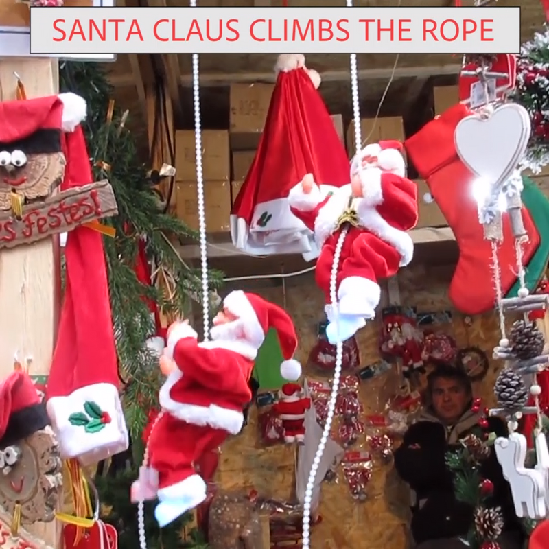 🎄CHRISTMAS HOT SALE - Santa Claus Musical Climbing Rope