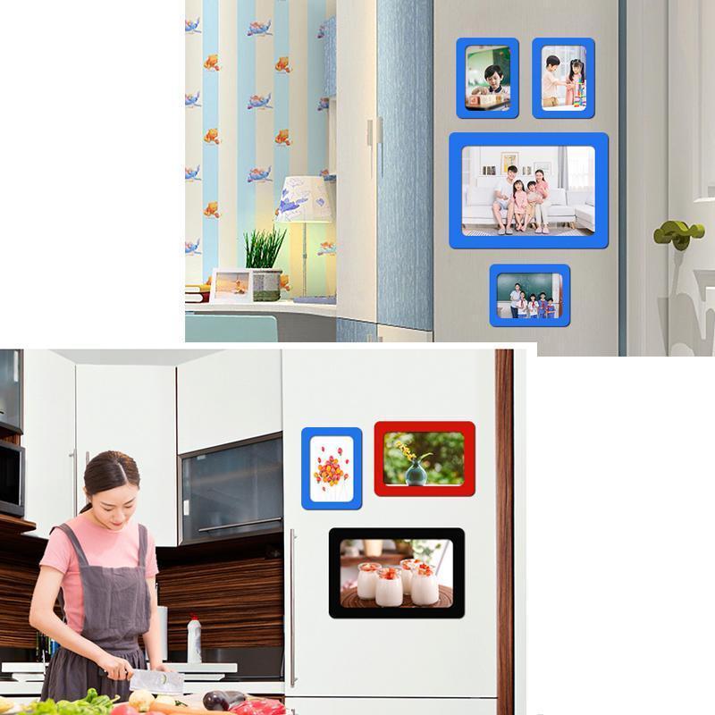 Colorful Magnetic Picture Frames