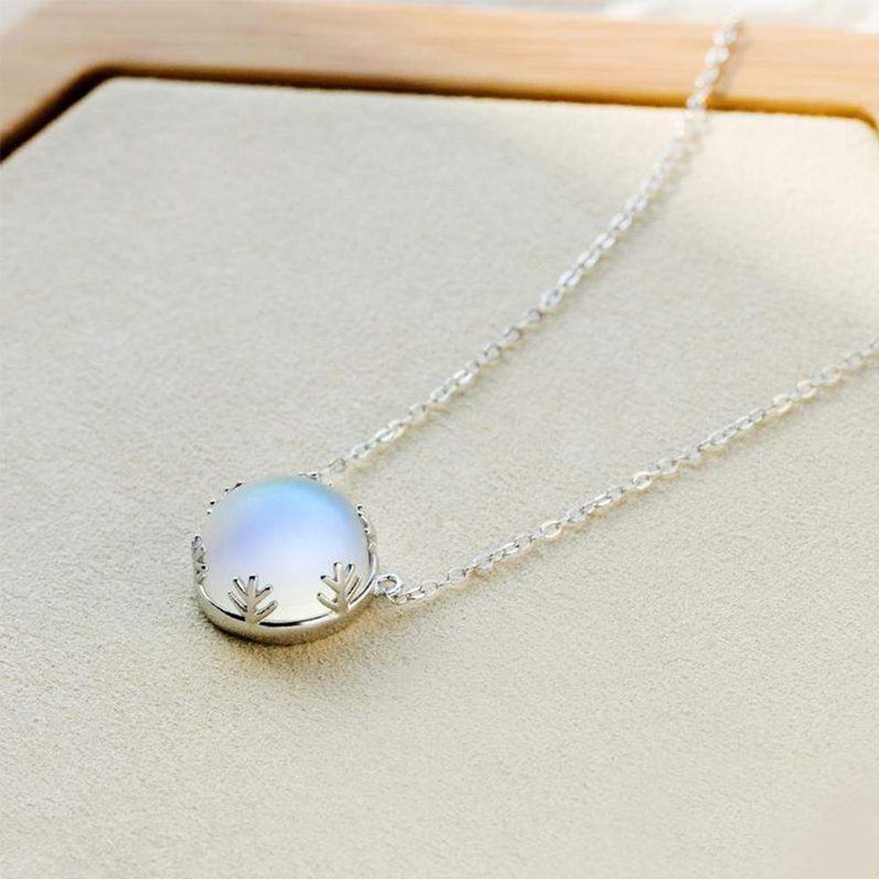 Aurore Borealis Silver Necklace