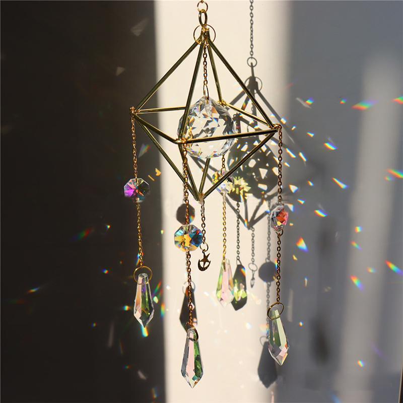 Rainbow Suncatcher Cry-stal Ball Prism