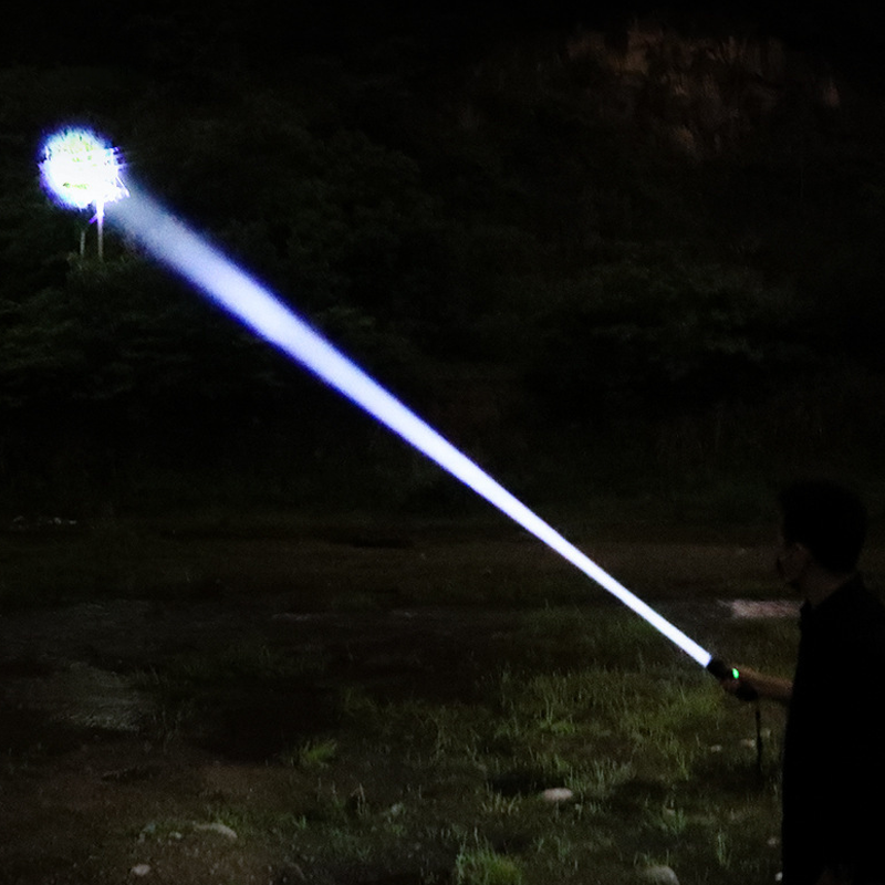 Outdoor Ultra-bright Laser Waterproof Flashlight