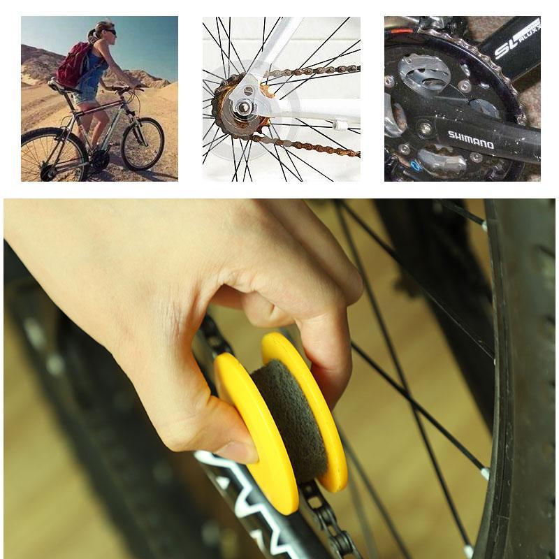 Portable Eco-Friendly Bike Chain Gear Roller Oiler