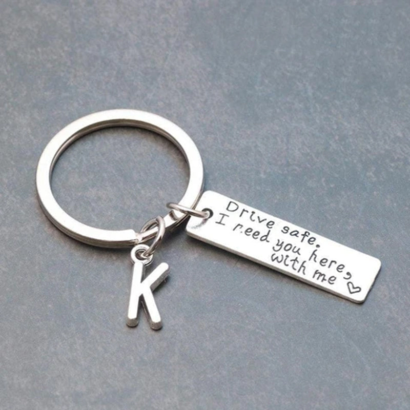 Drive Safe Keychain Gift