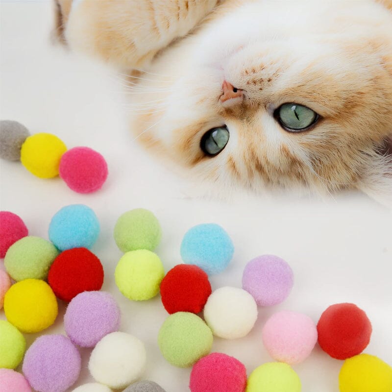 Silent Cat Toy Ball(30pcs)