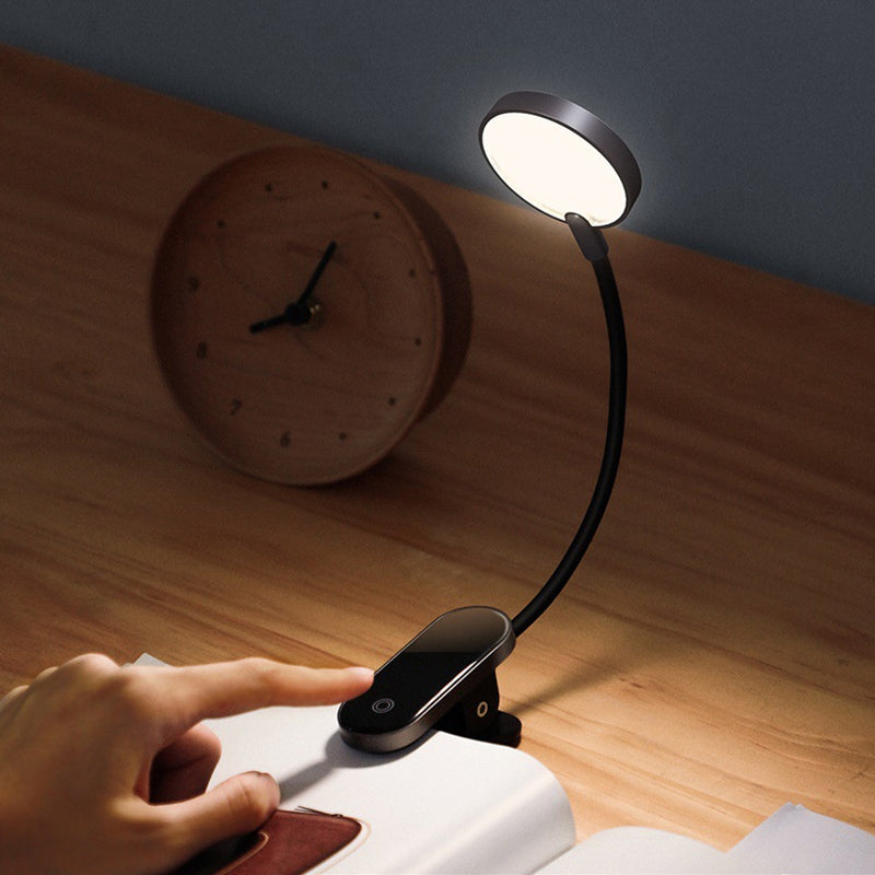 Portable USB Rechargeable LED Touch Lamp with Clip
