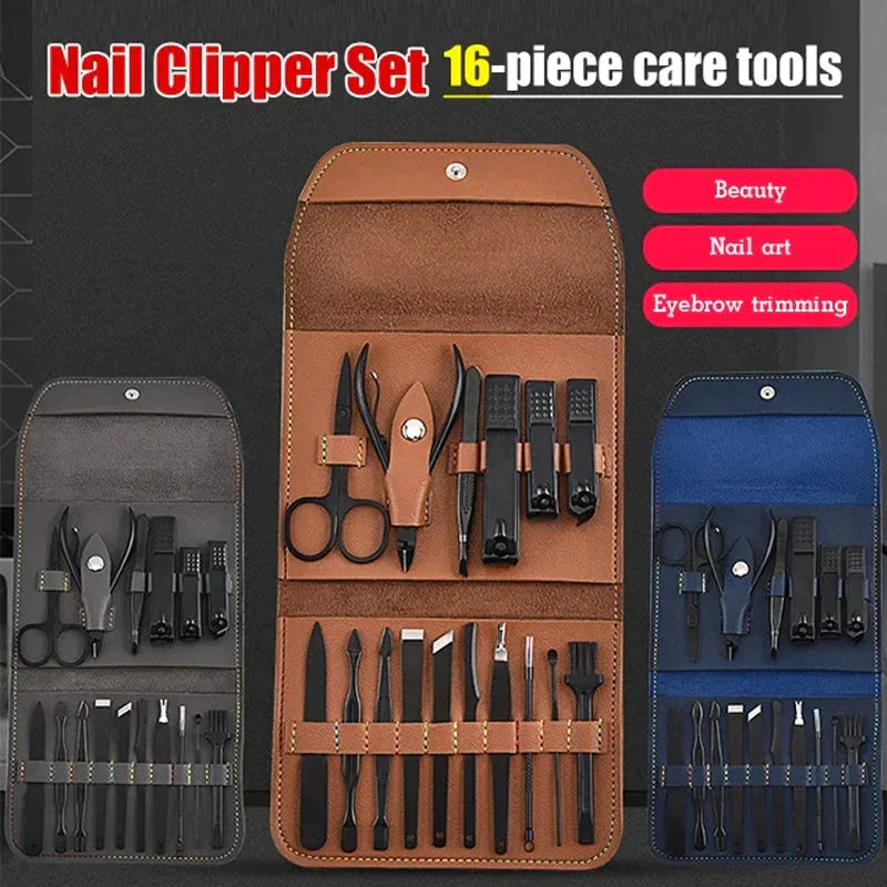 16-Piece Nail Clipper Set