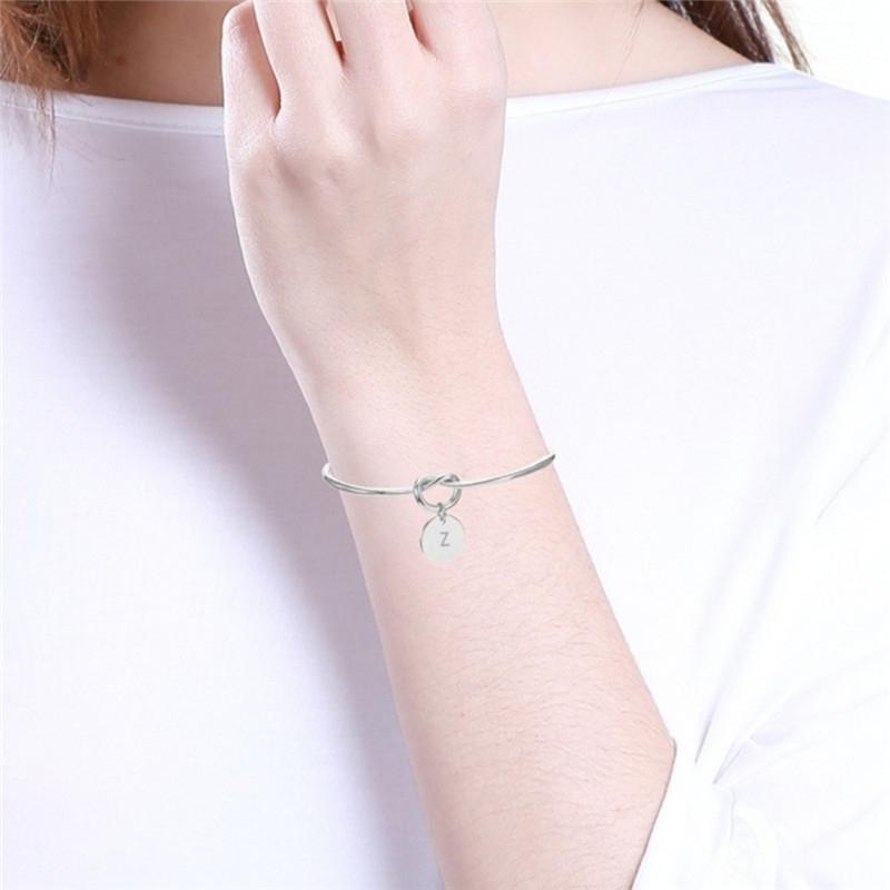 Women’s Bracelet with Letter Pendant