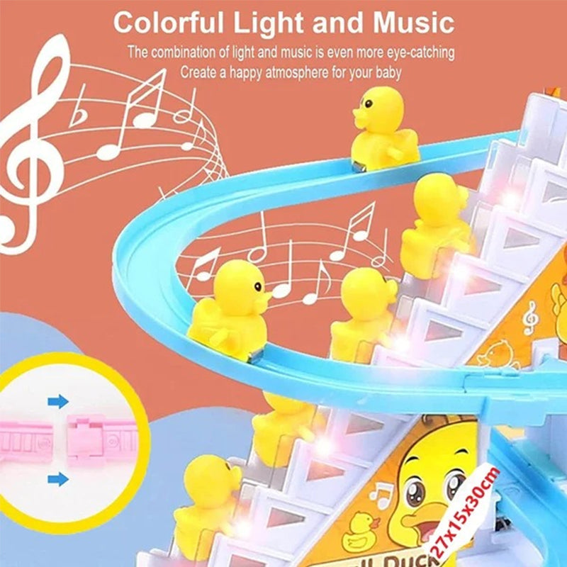 Electric Duck Slide Track With Lights And Music