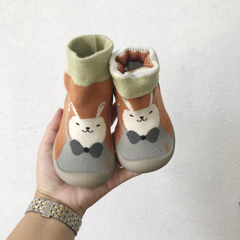 Cartoon Print Baby Toddler Shoes Socks