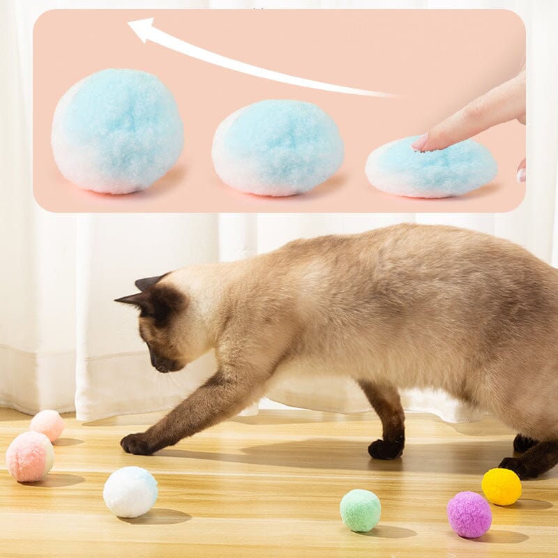 Silent Cat Toy Ball(30pcs)