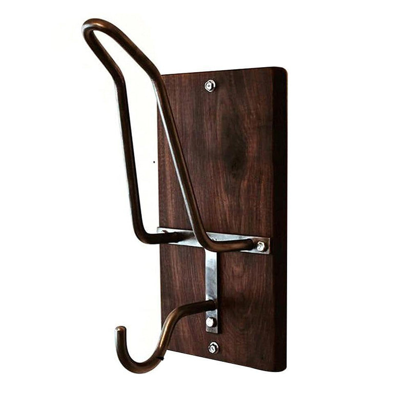 Wooden Motorcycle Helmet Wall Mount