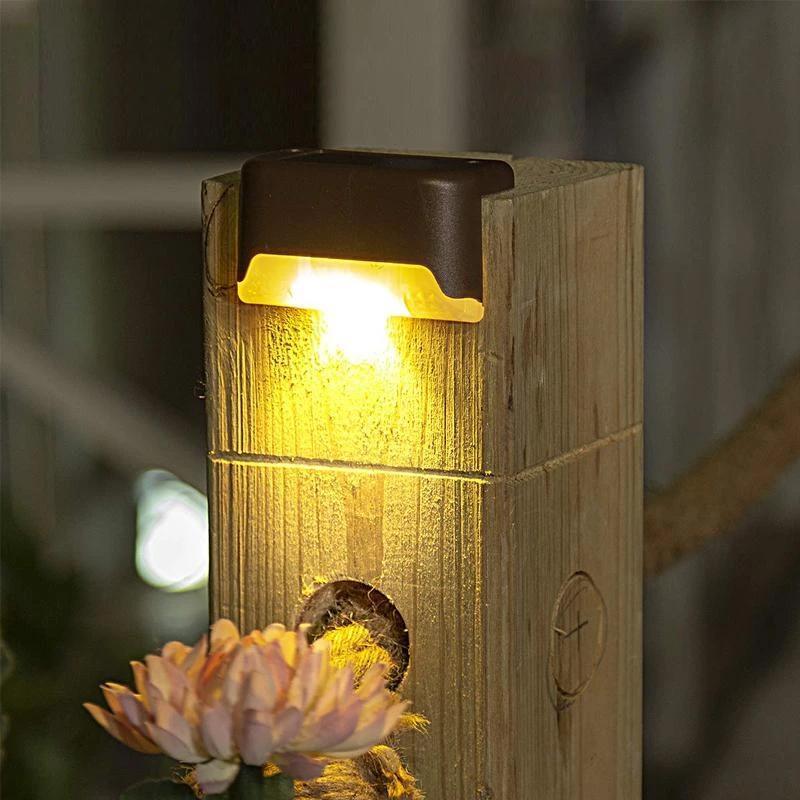 Innovative outdoor waterproof solar embedded light