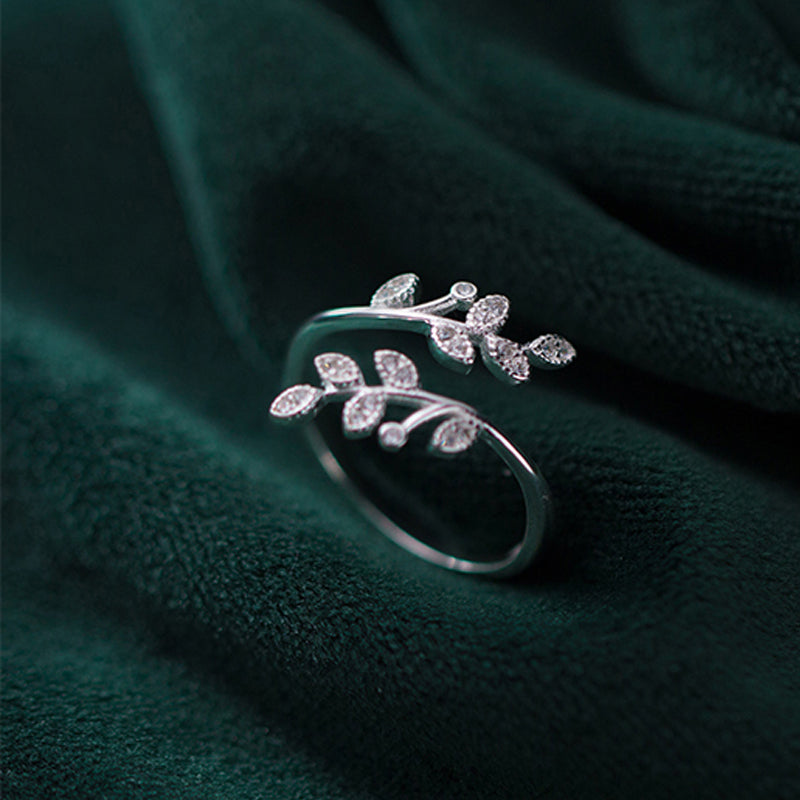 Adjustable Silver Ring for Women