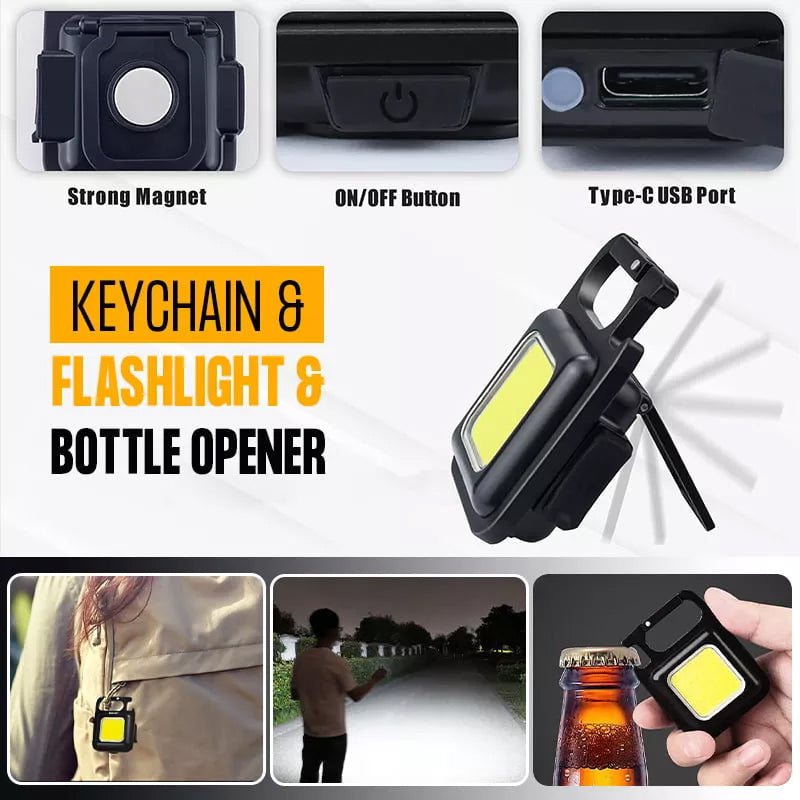 Multifunctional Keychain Emergency Light