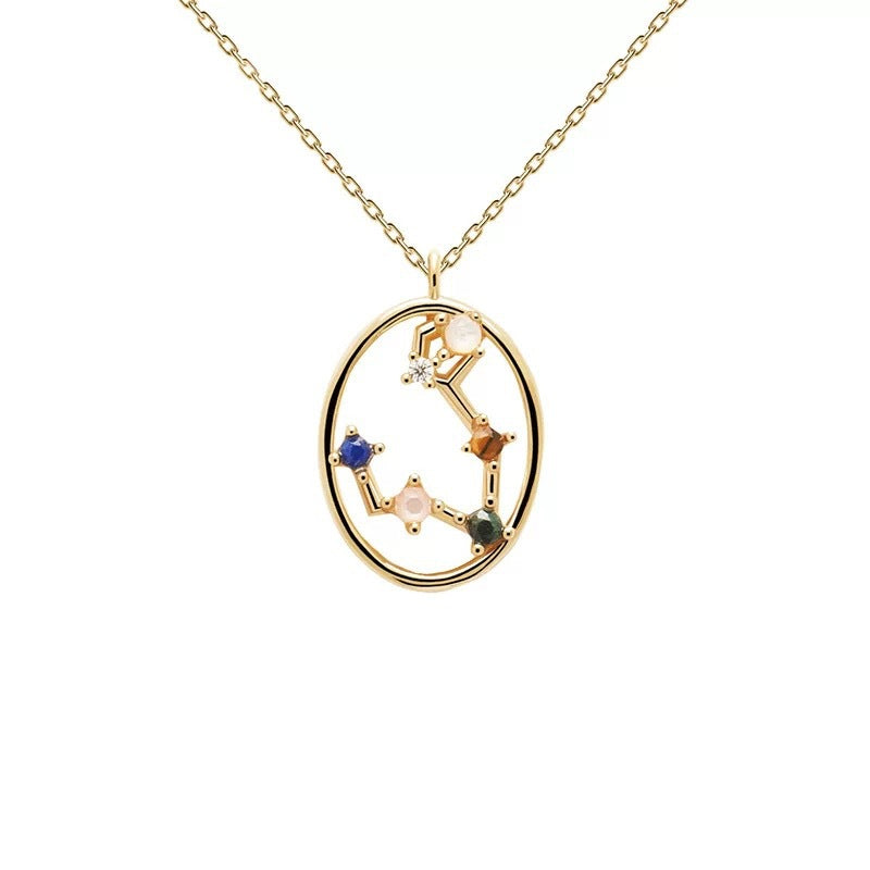 Twelve Constellation Necklace