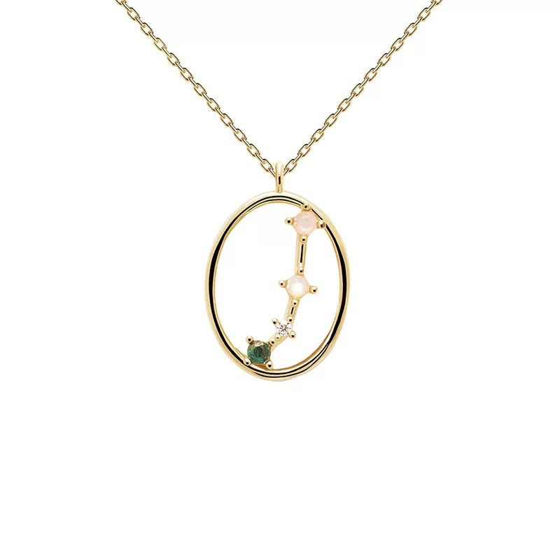 Twelve Constellation Necklace