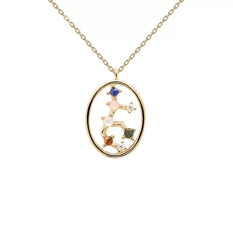 Twelve Constellation Necklace