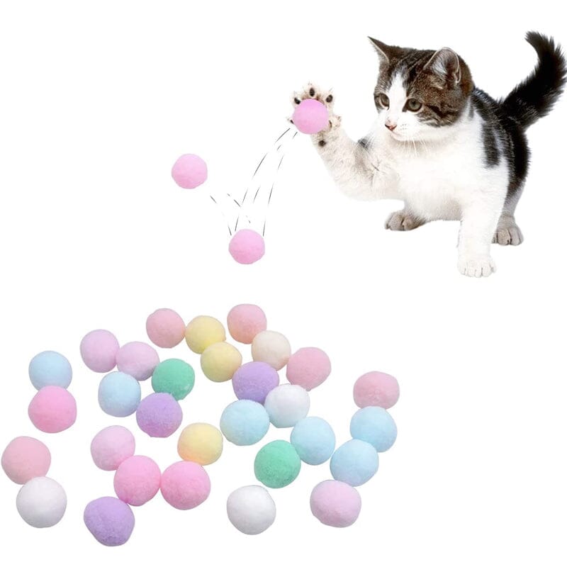 Silent Cat Toy Ball(30pcs)