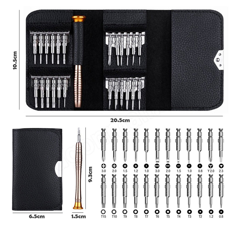 25-IN-1 Household Screwdriver Set