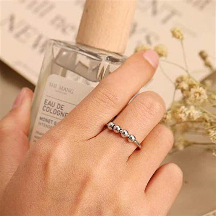 Elegant Mindfulness Ring Relief Ring