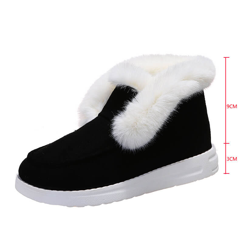 Soft-soled Plush Anti-slip Low-top Boots