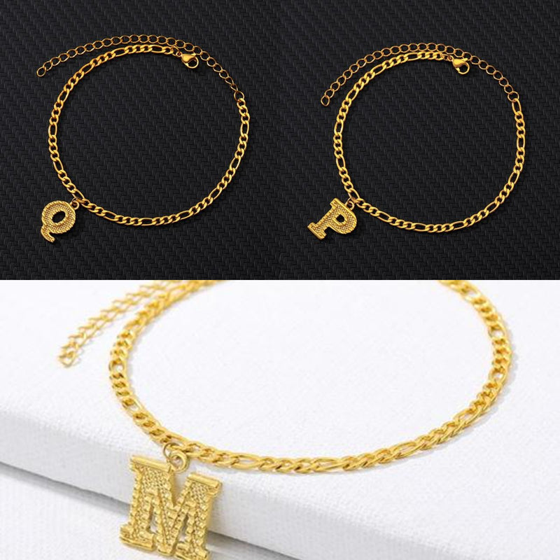 Charming Gift Golden Custom Anklet